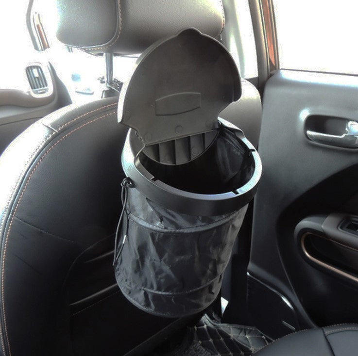 Universal Car Foldable Hanging Type Folding Trash Garbage Storage Bin by buy2fix