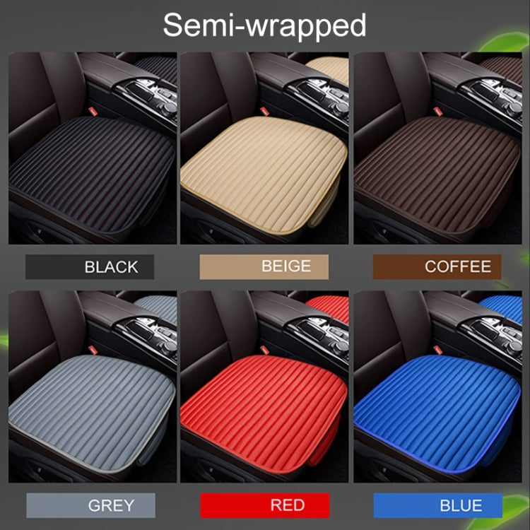 3 in 1 Car Seat Cushion Free Binding Half Inclusive Seat Mat Set (Black) by buy2fix