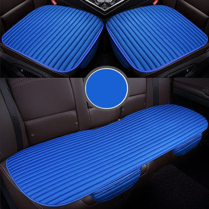 3 in 1 Car Seat Cushion Free Binding Half Inclusive Seat Mat Set (Blue) by buy2fix