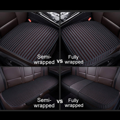 3 in 1 Car Seat Cushion Free Binding All Inclusive Seat Mat Set (Black) by buy2fix