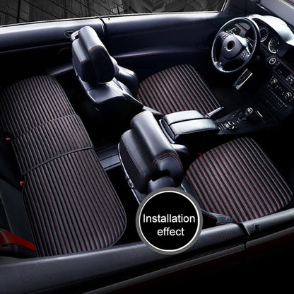 3 in 1 Car Seat Cushion Free Binding All Inclusive Seat Mat Set (Red) by buy2fix