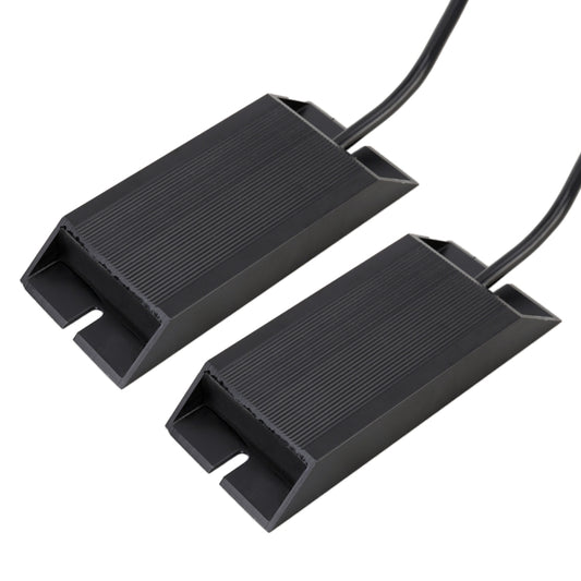 2 PCS 1156 / BAU15S DC12V 50W 6 Ohms Turn Signal / Reversing Light / Brake Light Split Dual Resistance Decoder - Headlight Ballast by buy2fix | Online Shopping UK | buy2fix