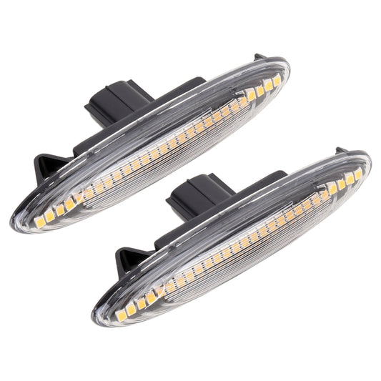 2 PCS DC12V / 5W Car LED Dynamic Blinker Side Lights Flowing Water Turn Signal Light for Lexus, Amber Light (Transparent) - Arrow Turn Lights by buy2fix | Online Shopping UK | buy2fix