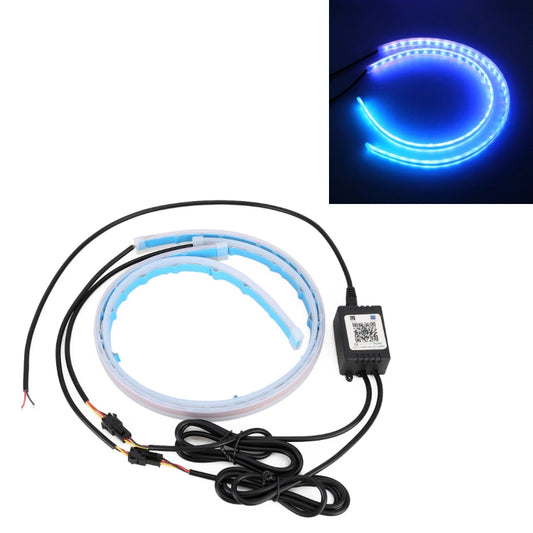 45cm DC12V 7.4W Car Colorful Daytime Running Lights APP Control - Running Lights by buy2fix | Online Shopping UK | buy2fix