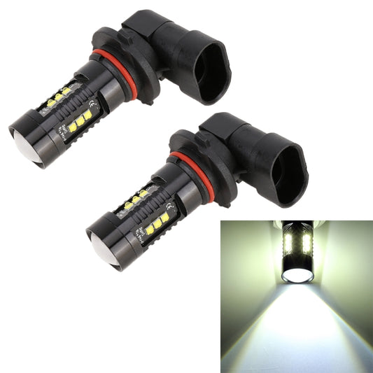2 PCS 9005 / 9006 DC12V 4.3W 6000K 500LM Car Fog Lights with 12LEDs SMD-2525 - Fog / Driving Lights by buy2fix | Online Shopping UK | buy2fix