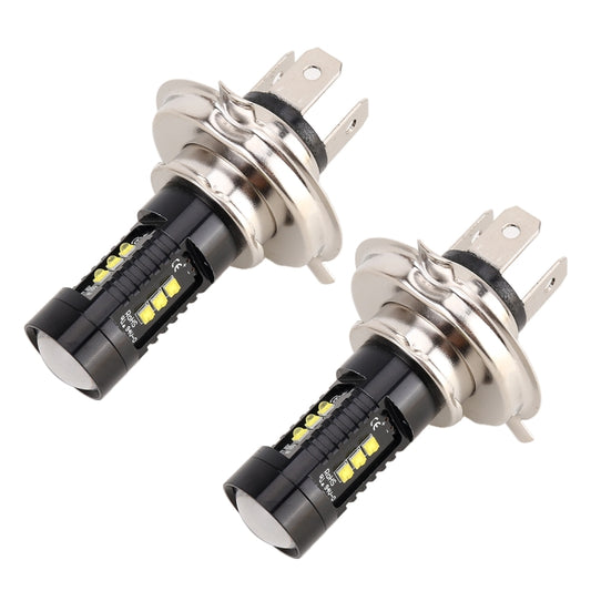 2 PCS H4 DC12V 4.3W 6000K 500LM Car Fog Lights with 12LEDs SMD-2525 - Fog / Driving Lights by buy2fix | Online Shopping UK | buy2fix