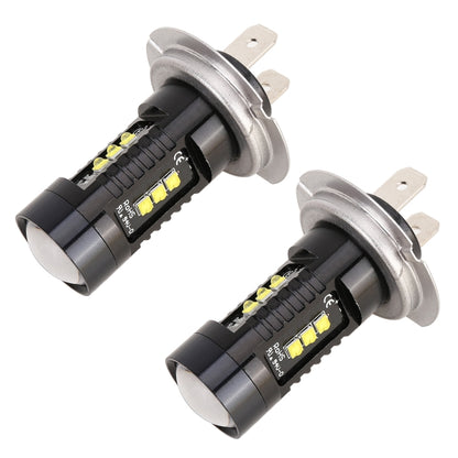 2 PCS H7 DC12V 4.3W 6000K 500LM Car Fog Lights with 12LEDs SMD-2525 - Fog / Driving Lights by buy2fix | Online Shopping UK | buy2fix