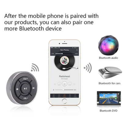 BT005 Car Wireless Bluetooth Controller Mobile Phone Multimedia Multi-functional Steering Wheel Remote Controller - Bluetooth Car Kits by buy2fix | Online Shopping UK | buy2fix