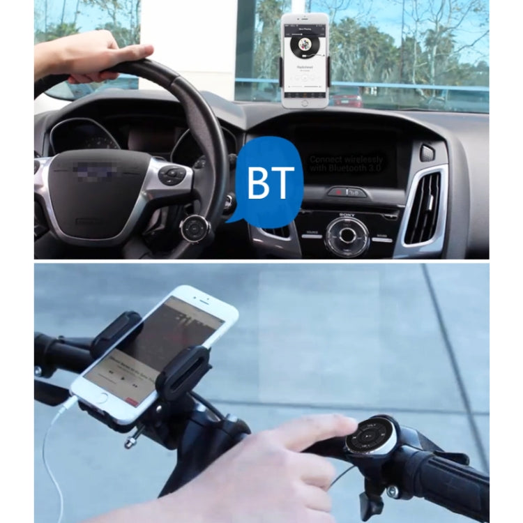 BT005 Car Wireless Bluetooth Controller Mobile Phone Multimedia Multi-functional Steering Wheel Remote Controller - Bluetooth Car Kits by buy2fix | Online Shopping UK | buy2fix