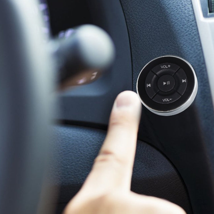 BT005 Car Wireless Bluetooth Controller Mobile Phone Multimedia Multi-functional Steering Wheel Remote Controller - Bluetooth Car Kits by buy2fix | Online Shopping UK | buy2fix