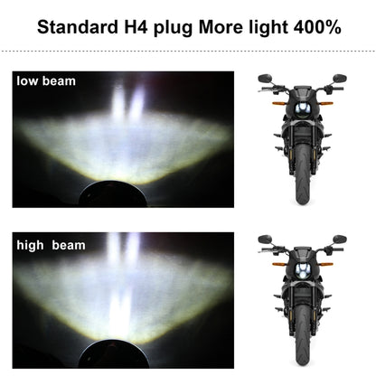 EagleVision DC9-30V 35W 6000K 4000LM 5.75 inch Round Motorcycle LED Headlight with Angel Eye for Harley-Davidson by buy2fix