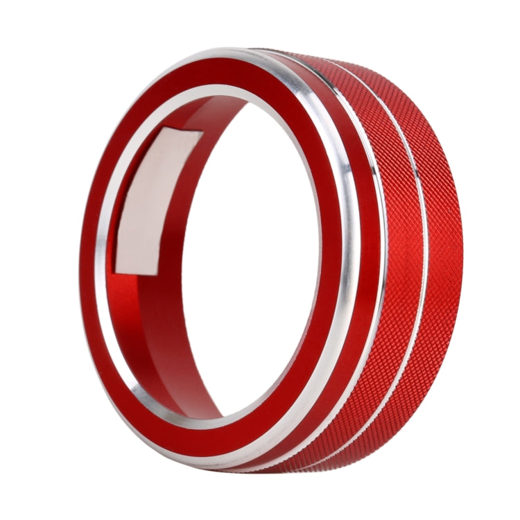 2 PCS Car Aluminum Alloy Air Conditioner Knob Case for Toyota RAV4 / Wildlander (Red) by buy2fix