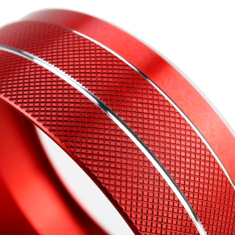 2 PCS Car Aluminum Alloy Air Conditioner Knob Case for Toyota RAV4 / Wildlander (Red) by buy2fix