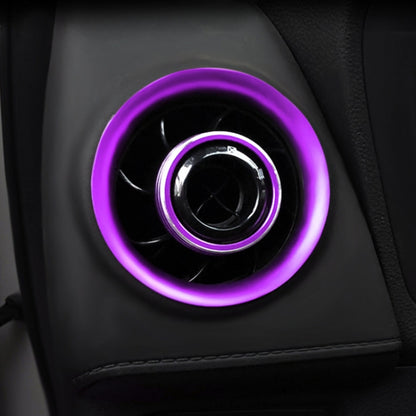 8 PCS Car Aluminum Alloy Air Conditioner Knob Case and Base for Honda XR-V (Purple) by buy2fix