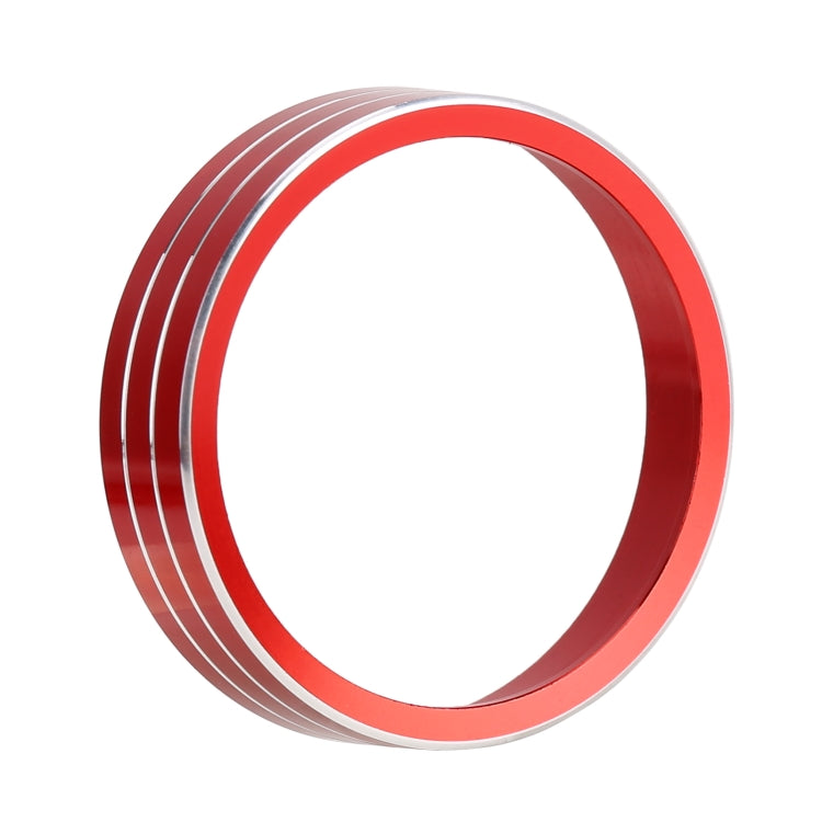 8 PCS Car Aluminum Alloy Air Conditioner Knob Case and Base for Honda XR-V (Red) by buy2fix