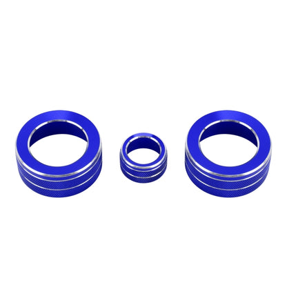 3 PCS Car Metal Air Conditioner Knob Case for Honda AVANCIER / URV (Blue) by buy2fix