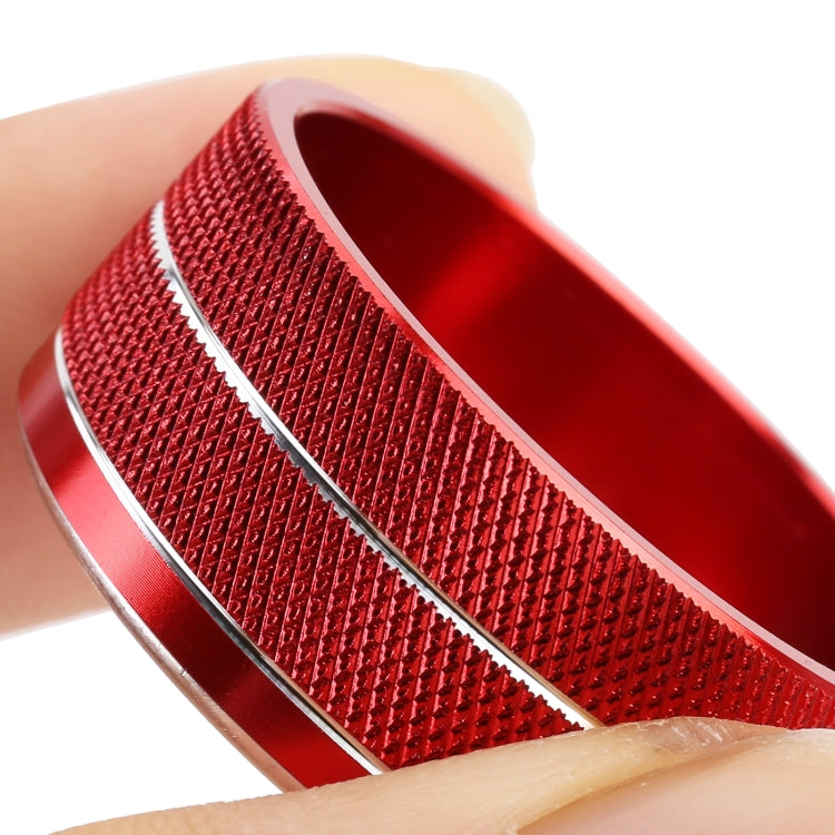 3 PCS Car Metal Air Conditioner Knob Case for Honda AVANCIER / URV (Red) by buy2fix