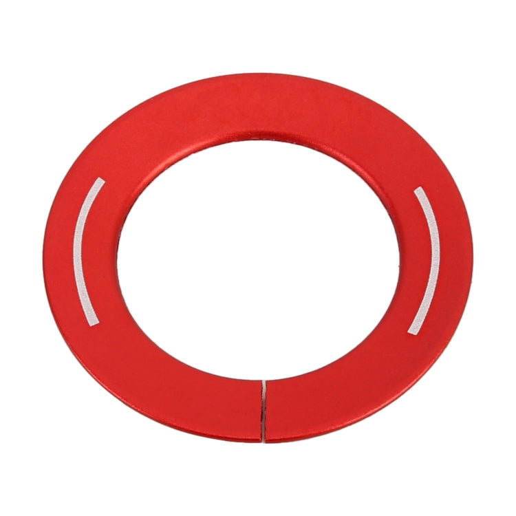 Car Engine Start Key Push Button Ring Trim Metal Sticker Decoration for Nissan X-TRAIL (Red) by buy2fix