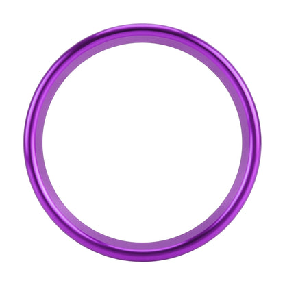 4 PCS Car Metal Air Outlet Decorative Outside Ring for Audi A3 / S3 / Q2L (Purple) by buy2fix
