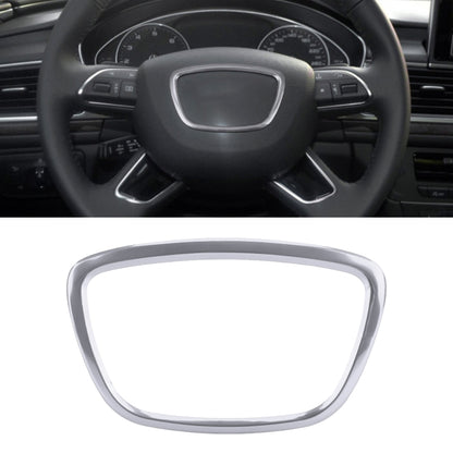 Car Auto Steering Wheel Ring Cover Trim Sticker Decoration for Audi (Silver) - Decoration Rings by buy2fix | Online Shopping UK | buy2fix