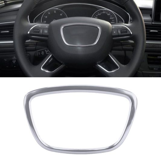 Car Auto Steering Wheel Ring Cover Trim Sticker Decoration for Audi (Silver) - Decoration Rings by buy2fix | Online Shopping UK | buy2fix