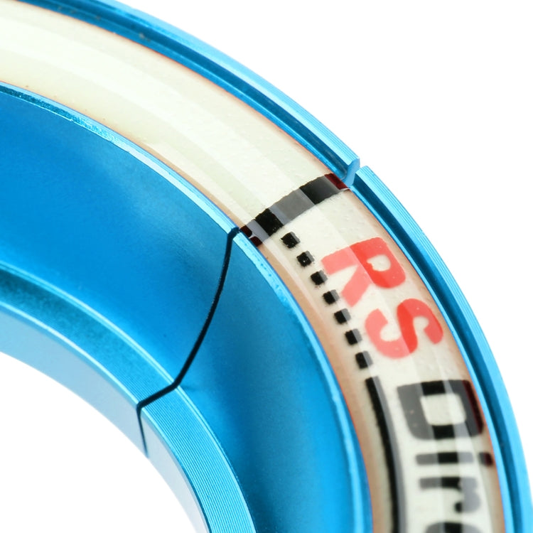 For Ford Fluorescent Aluminum Alloy Ignition Key Ring, Inside Diameter: 3.2cm (Sky Blue) by buy2fix