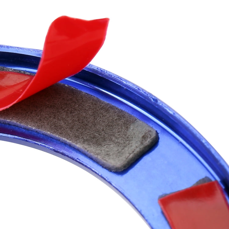 For Renault Metal Ignition Key Ring, Inside Diameter: 4.8cm (Blue) by buy2fix