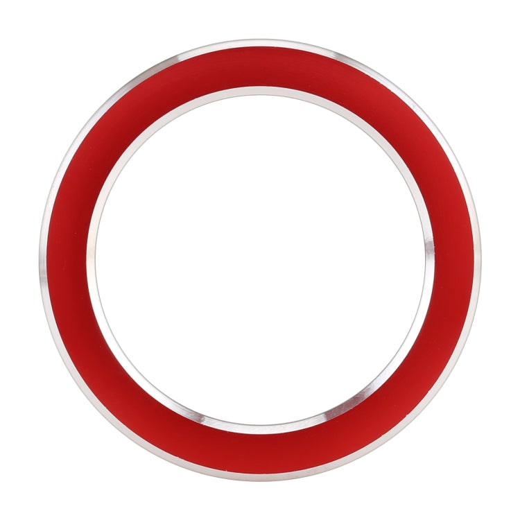 For Renault Metal Ignition Key Ring, Inside Diameter: 4.8cm (Red) by buy2fix
