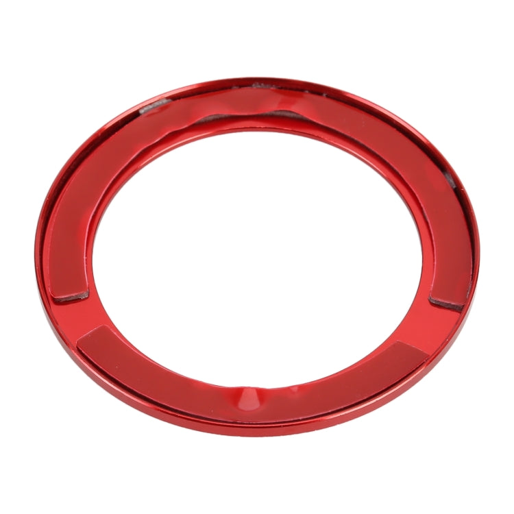 For Renault Metal Ignition Key Ring, Inside Diameter: 4.8cm (Red) by buy2fix