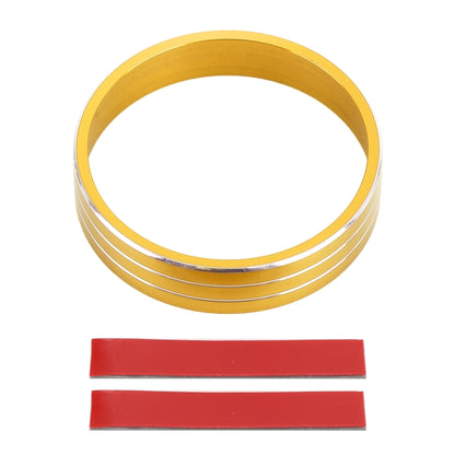 Car Metal Air Conditioner Knob Case for Mitsubishi ASX (Gold) by buy2fix