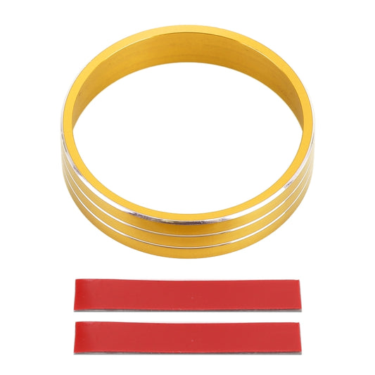 Car Metal Air Conditioner Knob Case for Mitsubishi ASX (Gold) by buy2fix