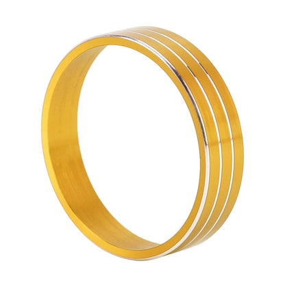 Car Metal Air Conditioner Knob Case for Mitsubishi ASX (Gold) by buy2fix