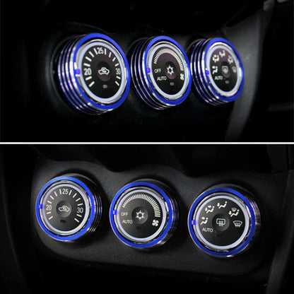 Car Metal Air Conditioner Knob Case for Mitsubishi ASX (Blue) by buy2fix
