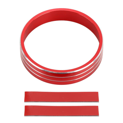 Car Metal Air Conditioner Knob Case for Mitsubishi ASX (Red) by buy2fix