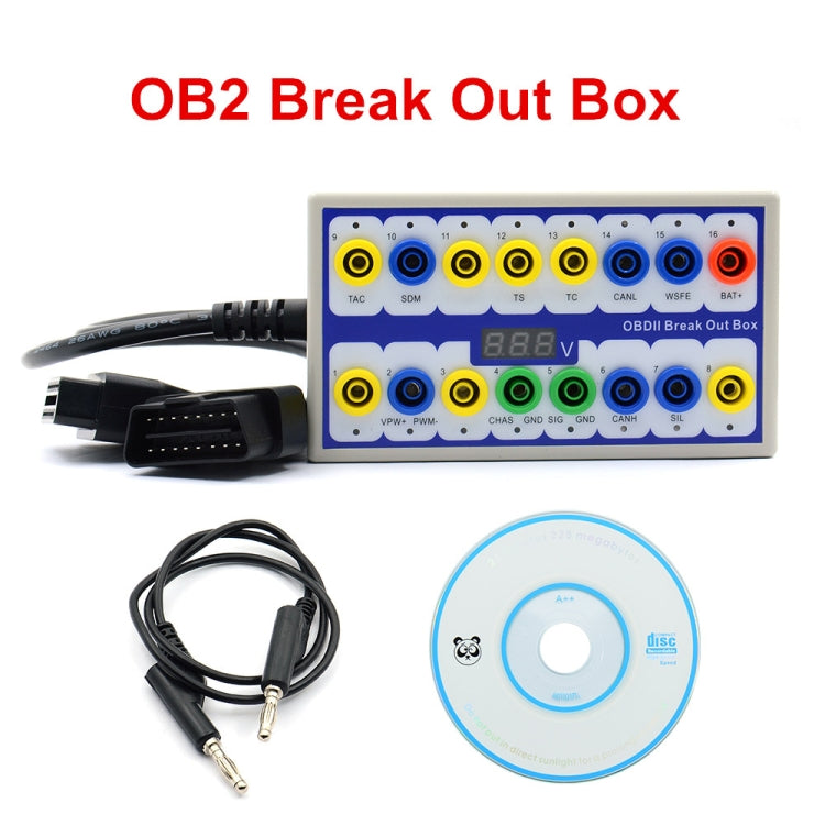 Car OBDII Protocol Detector Break Out Box - Electronic Test by buy2fix | Online Shopping UK | buy2fix
