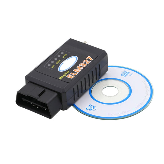 Bluetooth V1.5 ELM327 Interface USB OBDII Auto Diagnostic Scanner Tool with Switch - Code Readers & Scan Tools by buy2fix | Online Shopping UK | buy2fix