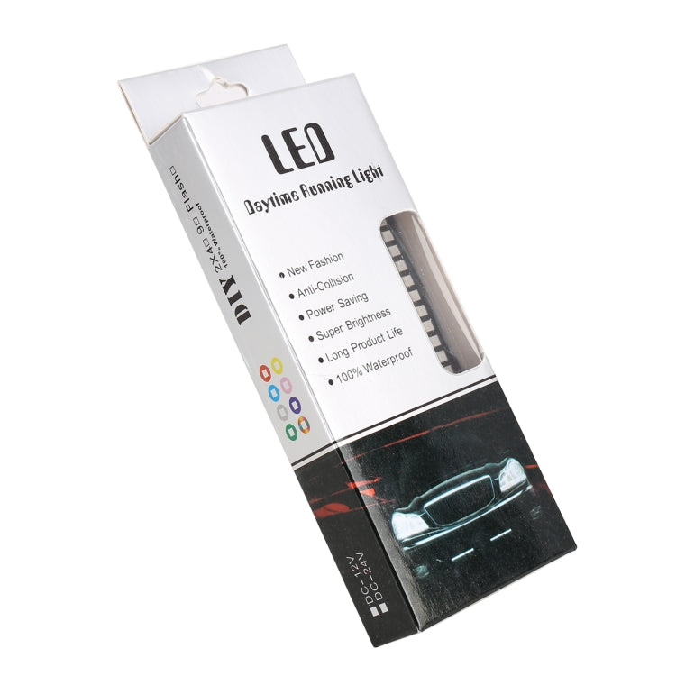 105mm DC12-24V / 1.6W Motorcycle LED Dynamic Blinker Side Lights Flowing Water Brake Lamp Turn Signal Light, Cable Length: 1m by buy2fix