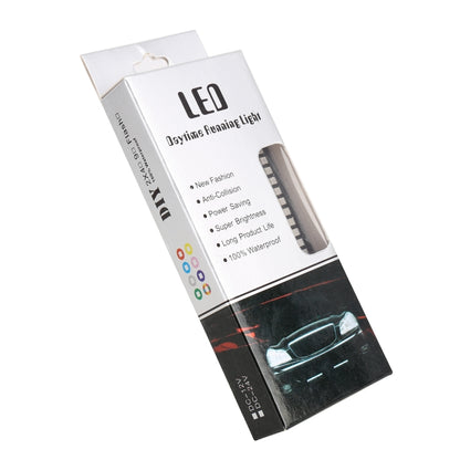 105mm DC12-24V / 1.6W Motorcycle LED Dynamic Blinker Side Lights Flowing Water Brake Lamp Turn Signal Light, Cable Length: 1m by buy2fix