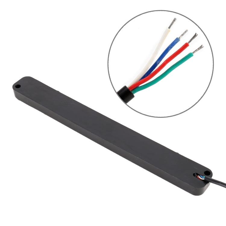 155mm DC12-24V / 2.2W Motorcycle LED Dynamic Blinker Side Lights Flowing Water Brake Lamp Turn Signal Light, Cable Length: 1m by buy2fix