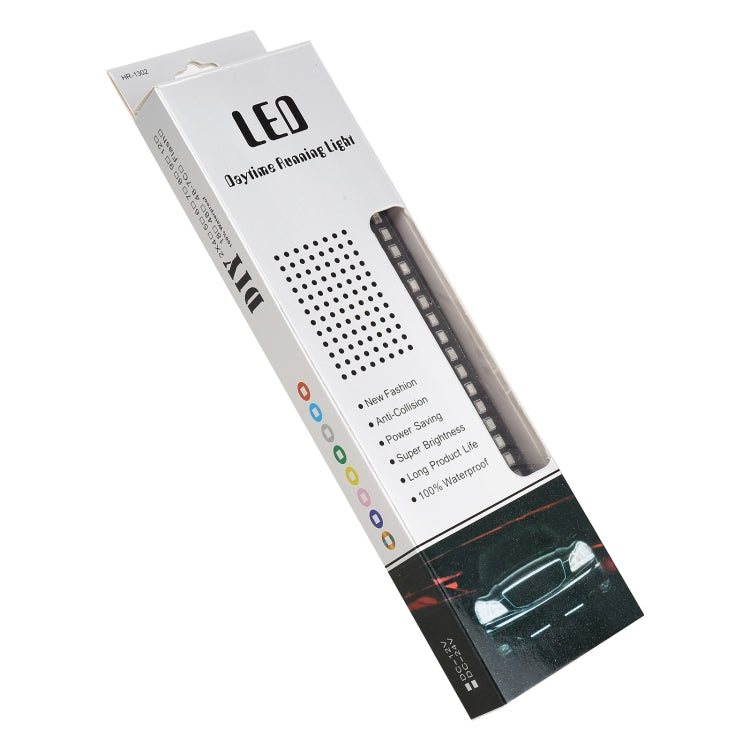 155mm DC12-24V / 2.2W Motorcycle LED Dynamic Blinker Side Lights Flowing Water Brake Lamp Turn Signal Light, Cable Length: 1m by buy2fix