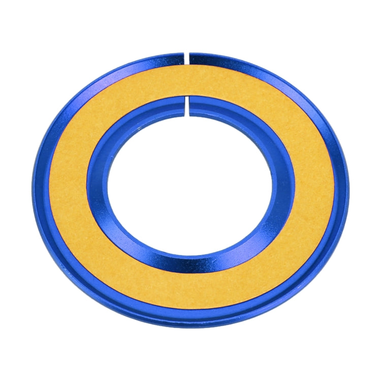 For Mercedes-Benz Metal Ignition Key Ring, Diameter: 4.8cm (Blue) by buy2fix