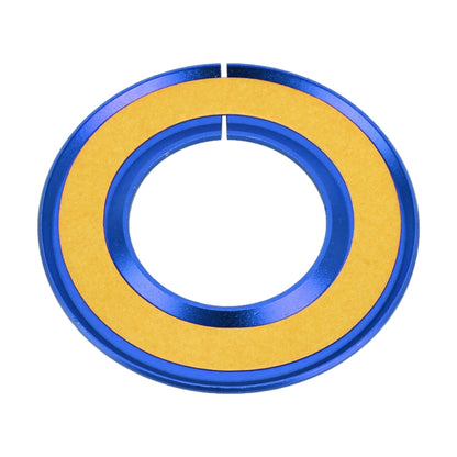 For Mercedes-Benz Metal Ignition Key Ring, Diameter: 4.8cm (Blue) by buy2fix