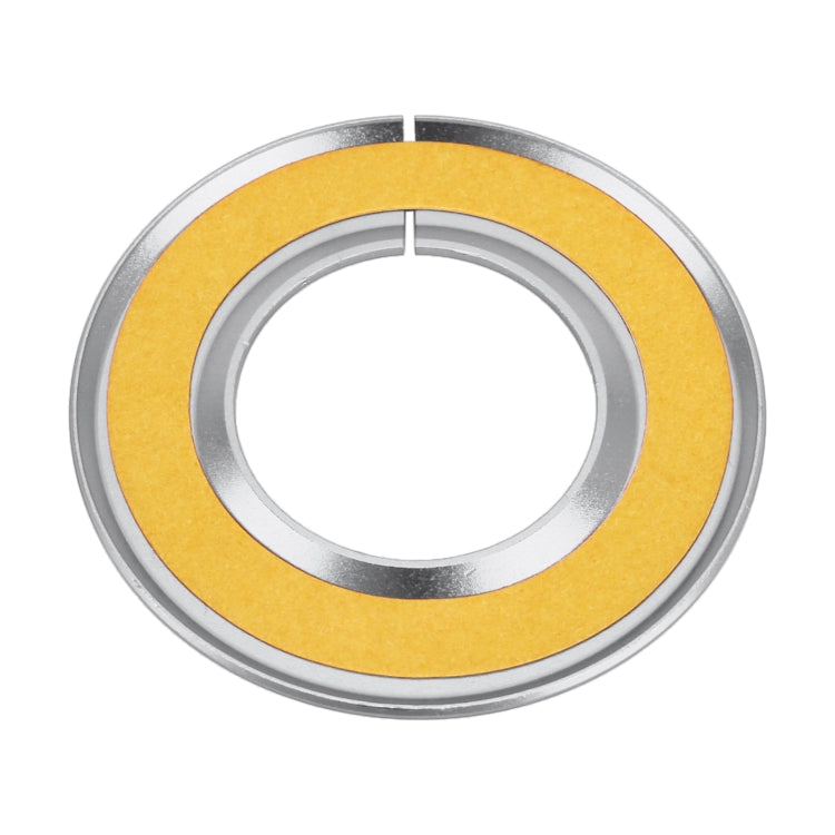 For Mercedes-Benz Metal Ignition Key Ring, Diameter: 4.8cm (Silver) by buy2fix