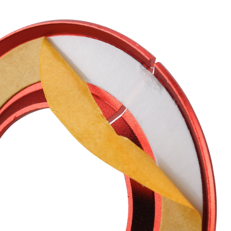 For Mercedes-Benz Metal Ignition Key Ring, Diameter: 4.8cm (Silver) by buy2fix