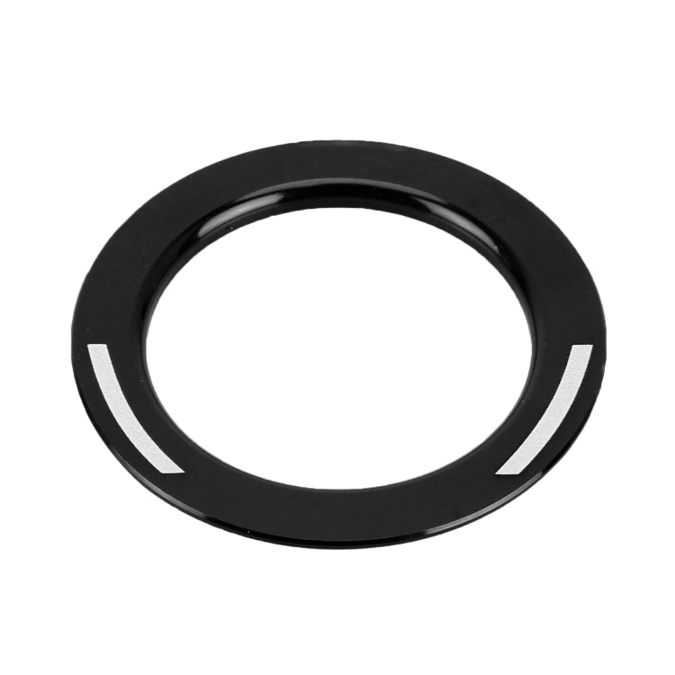 For Honda Metal Ignition Key Ring, Diameter: 3.9cm (Black) by buy2fix