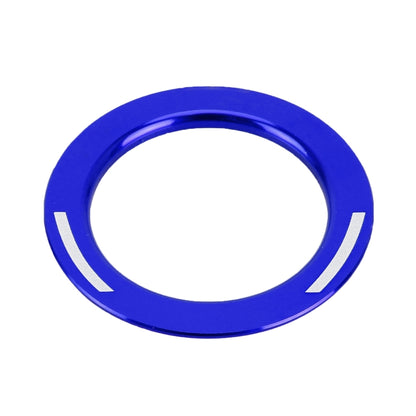 For Honda Metal Ignition Key Ring, Diameter: 3.9cm (Blue) by buy2fix