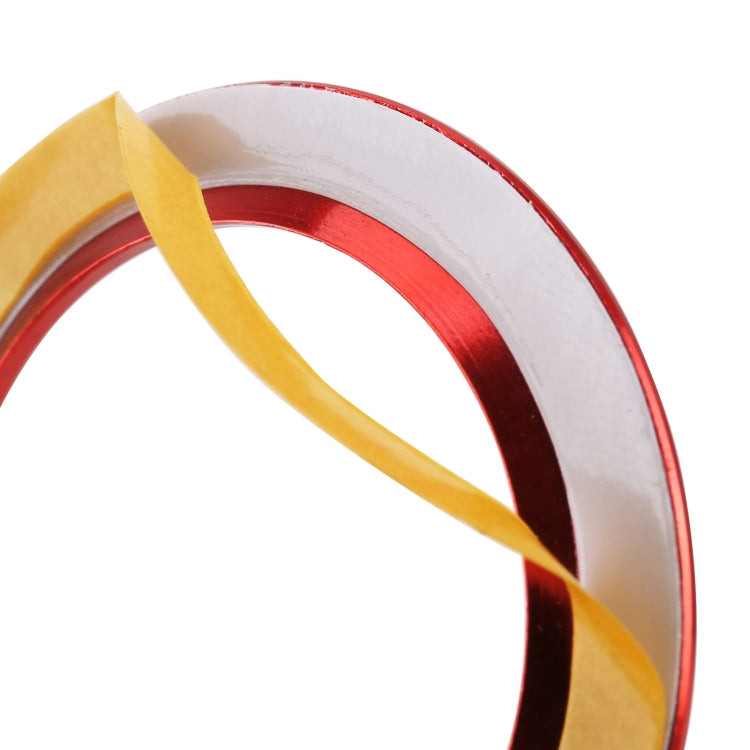 For Honda Metal Ignition Key Ring, Diameter: 3.9cm (Red) by buy2fix