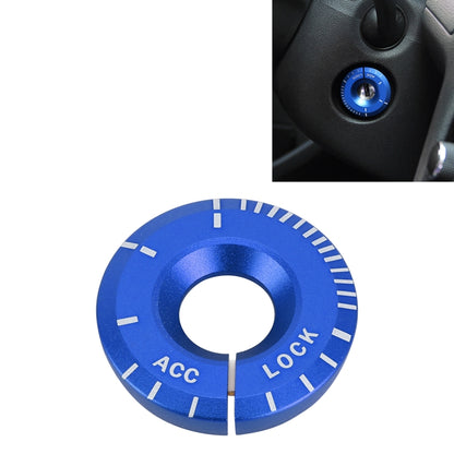 For Volkswagen Metal Ignition Key Ring, Diameter: 4.8cm (Blue) by buy2fix