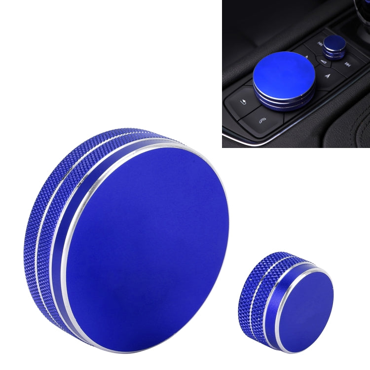 2 PCS Car Metal Central Control Knob Case for Cadillac (Blue) by buy2fix