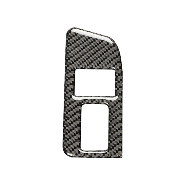 Car Carbon Fiber Trunk Switch Decorative Sticker for Subaru BRZ / Toyota 86 2013-2017, Left Drive (Black) by buy2fix